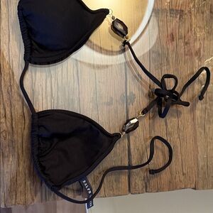 Ralph Lauren Black Bikini Top